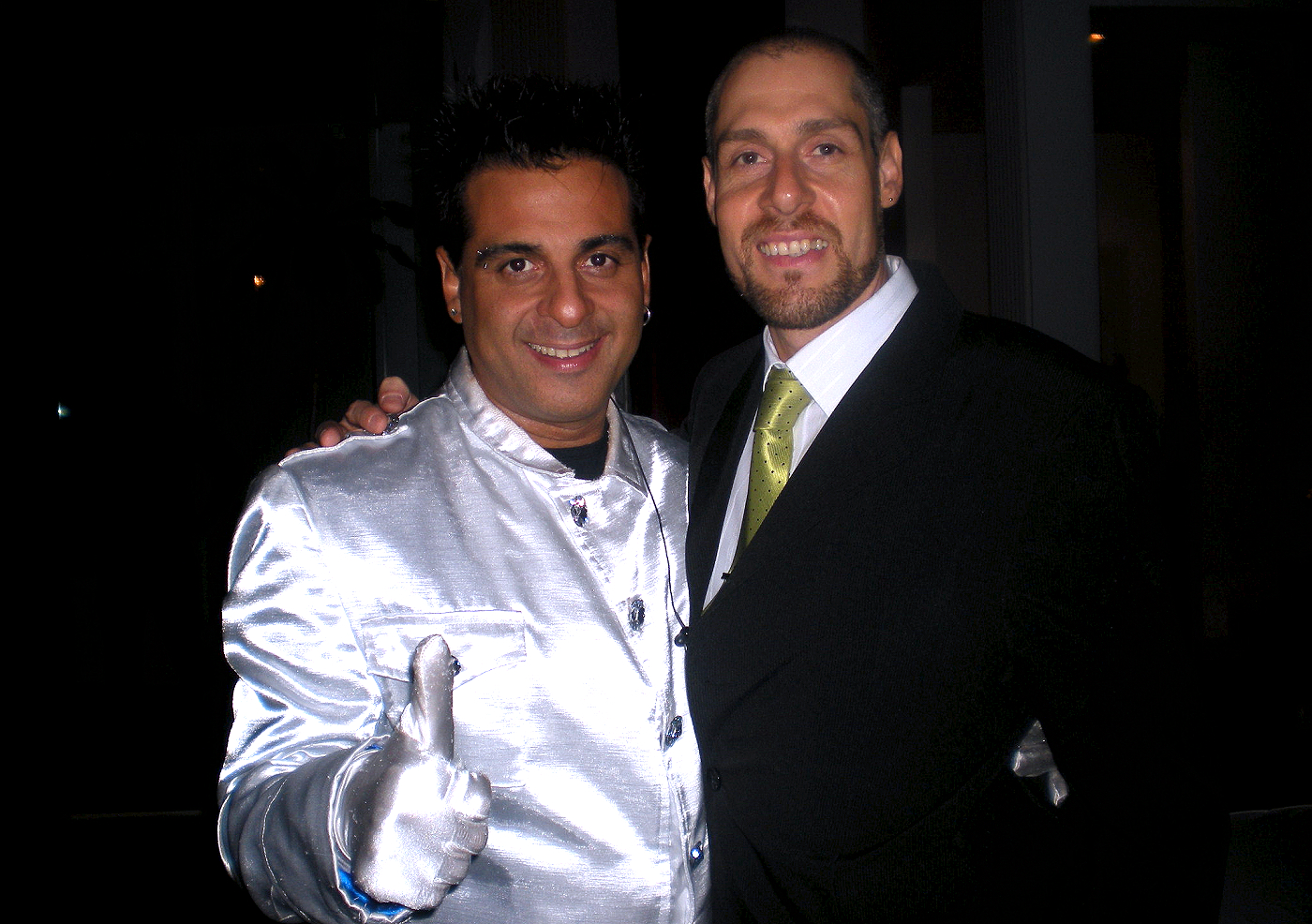 Luciano Dallavia con Marcelo Iripino