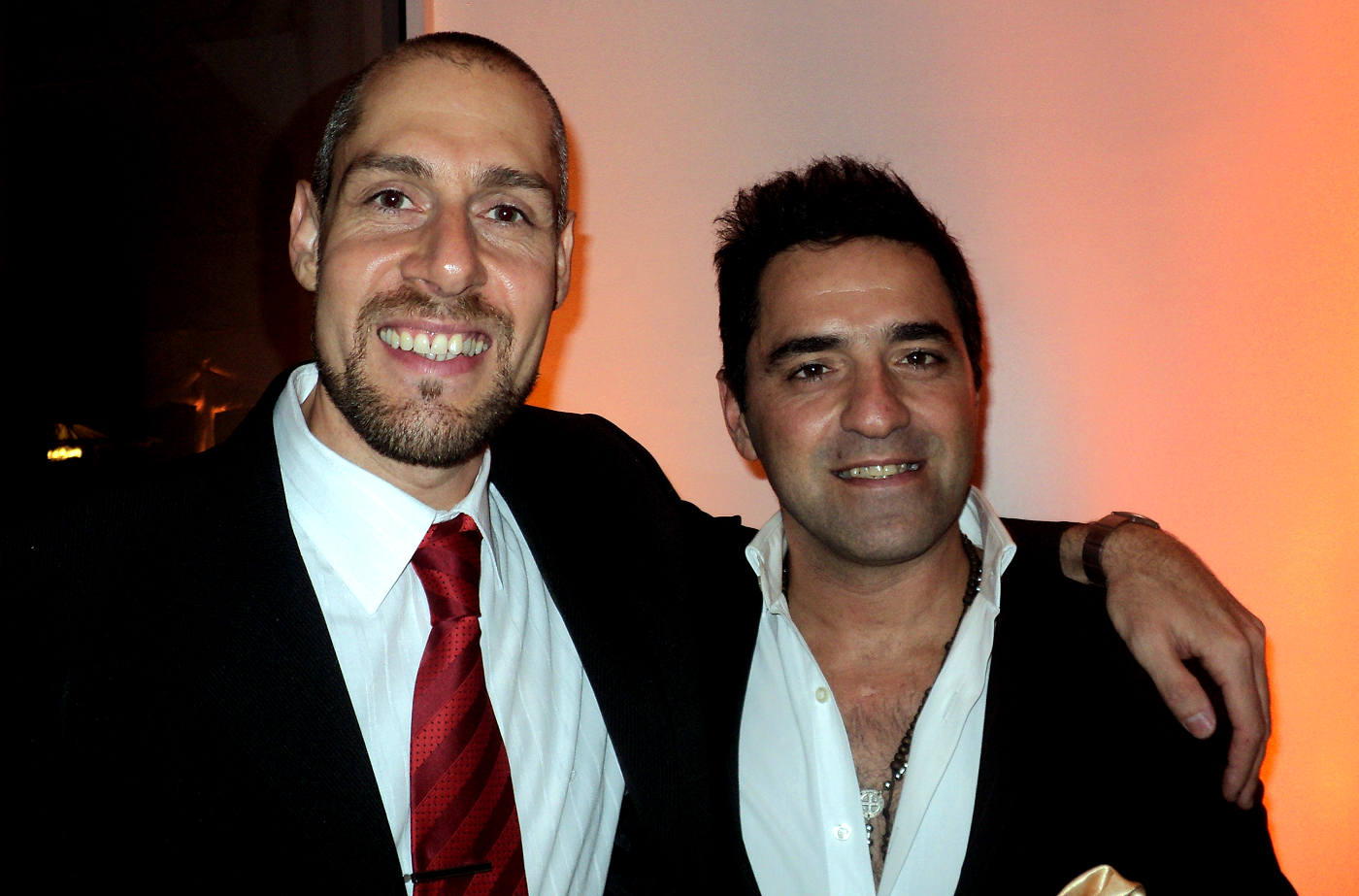 Luciano Dallavia con Mariano Iúdica